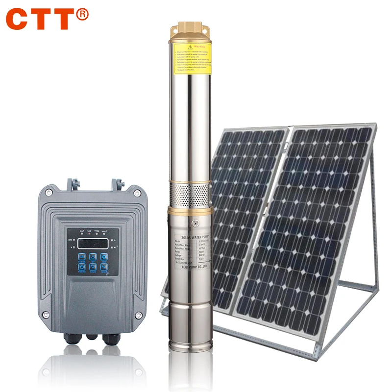 72v dc solar powered submersible water pump 15000 liters per hour for agriculture