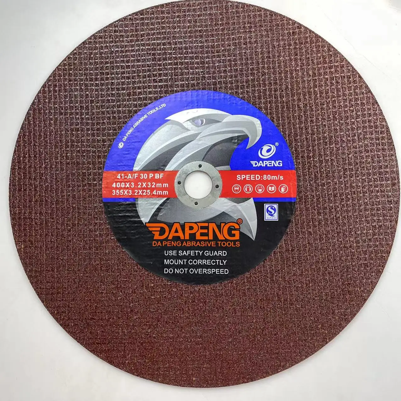 14 Inch Steel Stainless Aluminum Oxide Silicon Carbide Abrasive Rotary Cutting Disc Resin Fiberglass Backing Customizable