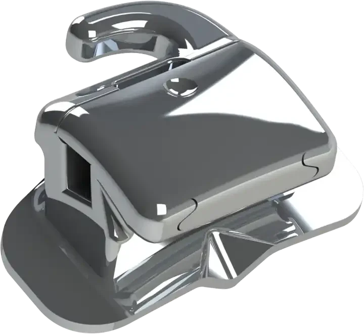 Yahong Orthodontic Self-ligating Bracket Standard/High/Low Torque Dental Braces 7G Max with auxiliary arch foramen Factory Price