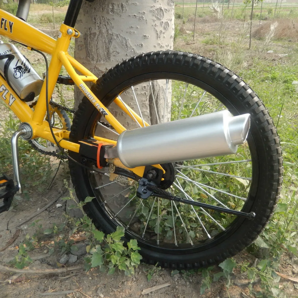 Hot Selling Bicycle Turbo Motorcycle Sound Exhaust Pipe Mountain Bike Equipment