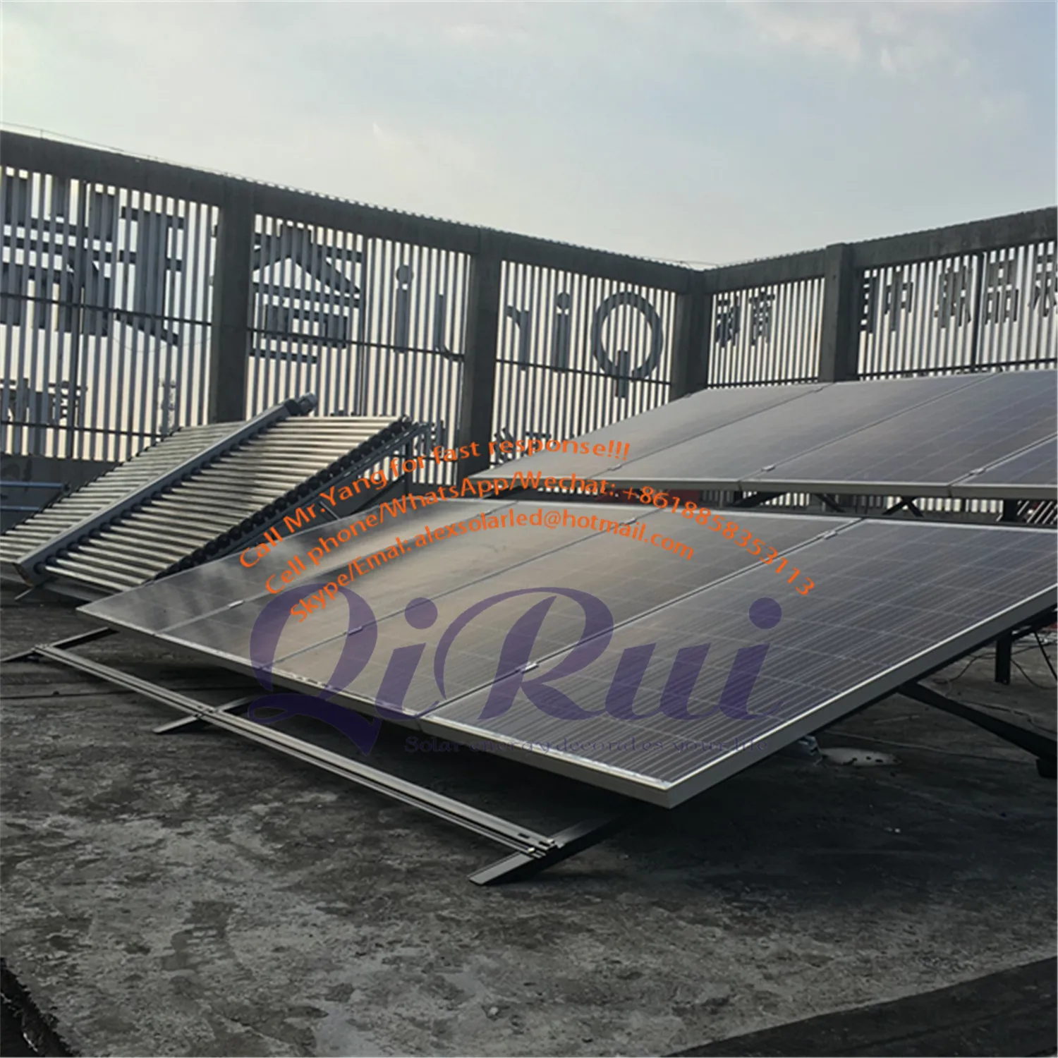 
All in One 8kW Off grid Hybrid PVT Solar Power System for home 