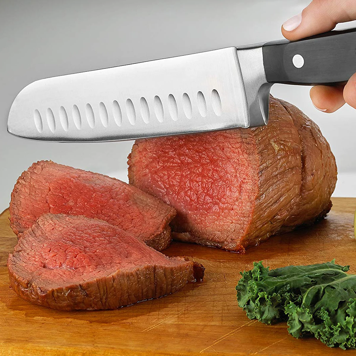 Yangjiang High Quality Classic Royal Kitchen Knife Forged Santoku Knife Shusi Knives