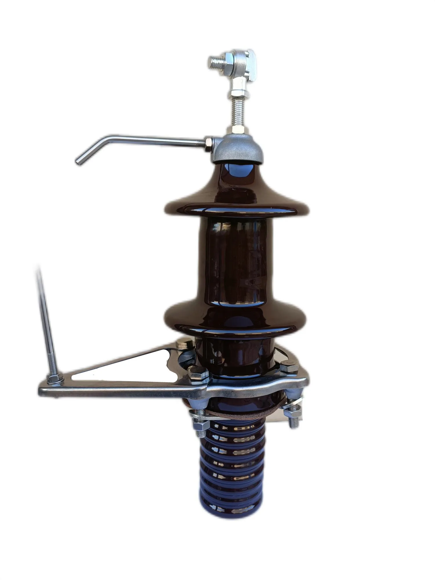 DIN 42530 42531 42532 Bushings With Copper Rod Flag Accessories Transformer Porcelain Bushing