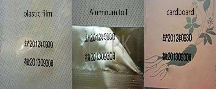 HZPK HP-241B Semi Automatic Cardboard Bag Hot Stamping Foil Cheap Plastic Bag Date Ribon Code Coding Printing Machine