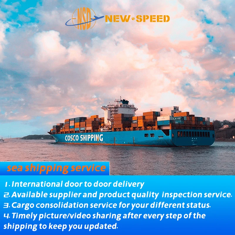 NEW SPEED DHL/FEDEX/TNT/UPS Cheap Sea Freight Forwarder China Logistics Service DDP Shipping Agent to Japan/Malaysia/Australia