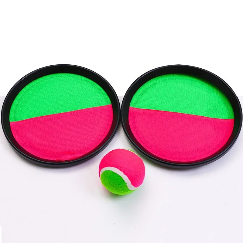 toss and catch ball set Beach toys Toss and Sticky Ball catch plastic scoop catch ball game set