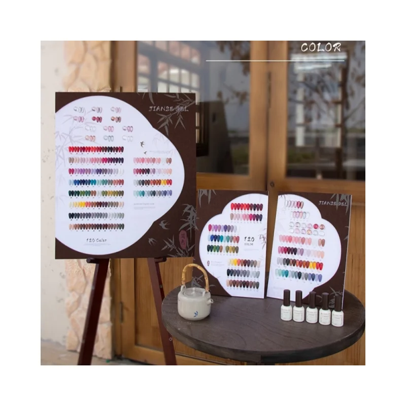 Оригинальный завод JIANSE 120 цветов новый высококачественный набор гель-лаков для ногтей