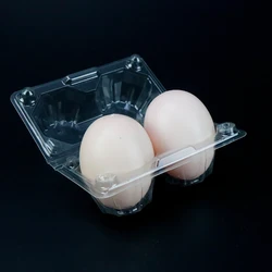 Refrigerator Disposable Plastic Clamshell Storage Packaging Egg Carton Tray