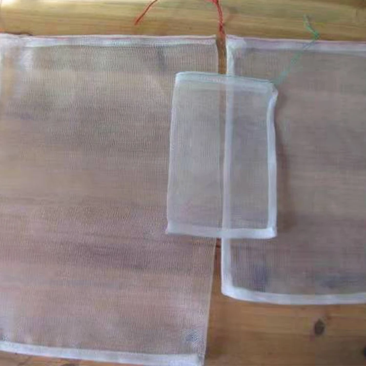 
120 micron nylon micron mesh filter bag for nut milk and beverage filtration 