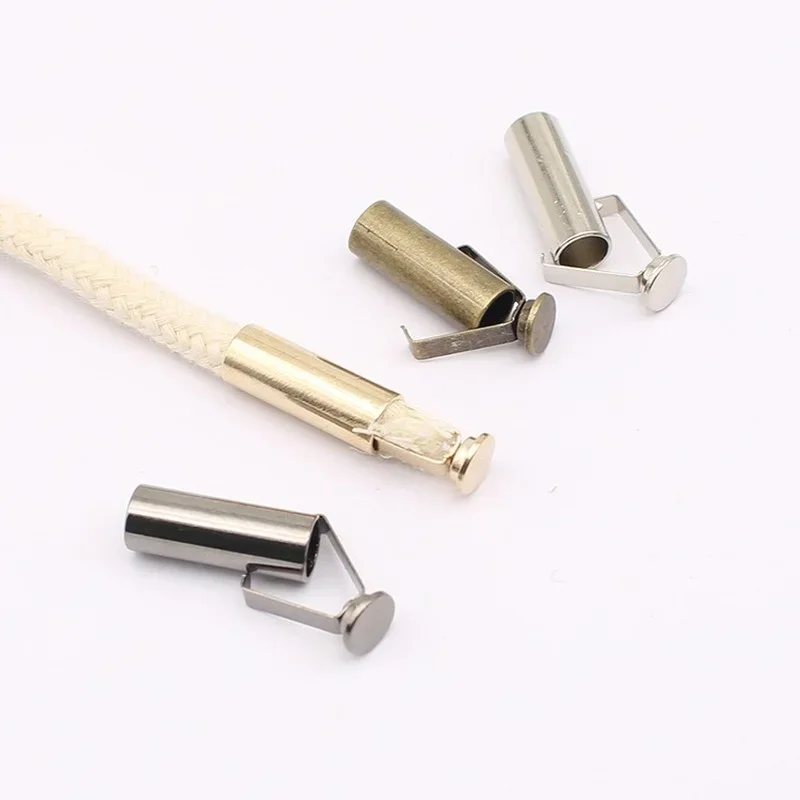 Rectangle Cord Ends Lock Stoppers Detachable Stopper With Lid Cap For Rope Apparel Sportswear Parts Accessories
