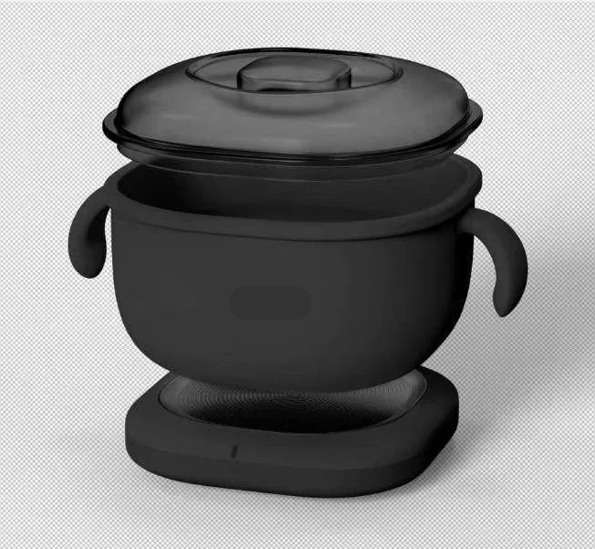 Portable 400ml Capacity Mini Silicone Wax Pot Wax Melting Machine Wax Heater