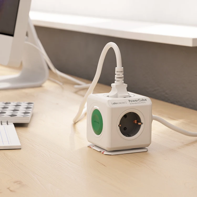 Powercube Switch  extension  desktop outlets with switch on off switch socket