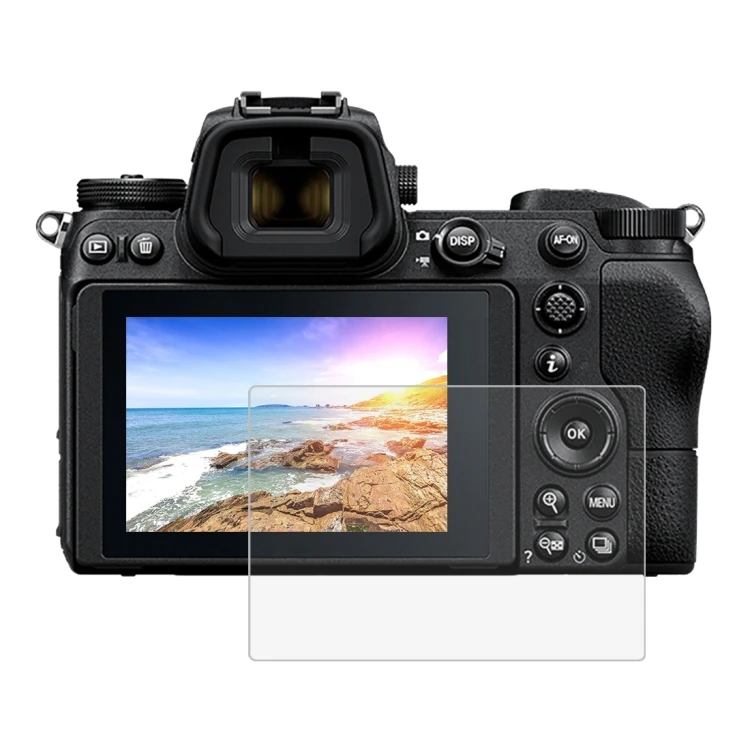 Оптовая цена PULUZ 2.5D 9H Закаленное стекло пленка для камеры Nikon Z6 / Z7 защита экрана ЖК-экрана