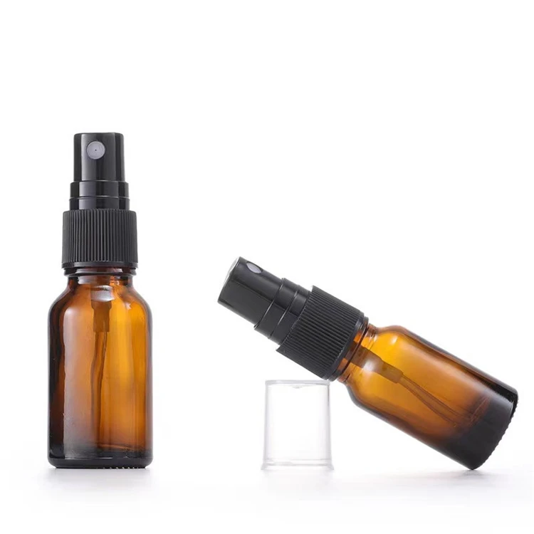 IBELONG 5ml 10 ml 15ml 20ml 30ml 50ml 100ml Dark Amber Perfume Glass Bottle Spray Mist Pump Bottle Suppliers