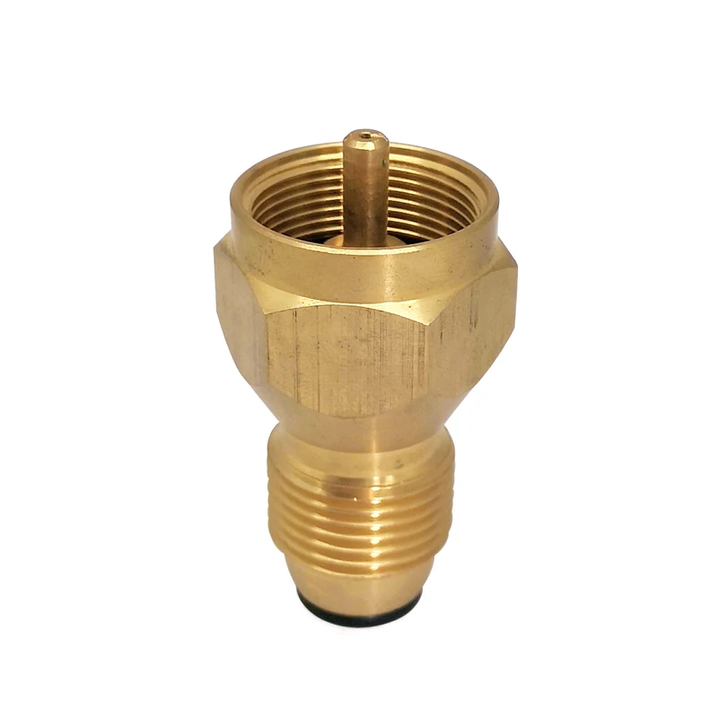
1LB Throwaway Cylinder Grill Parts LP Propane Refill Gas Adapter for Gas Top-up 