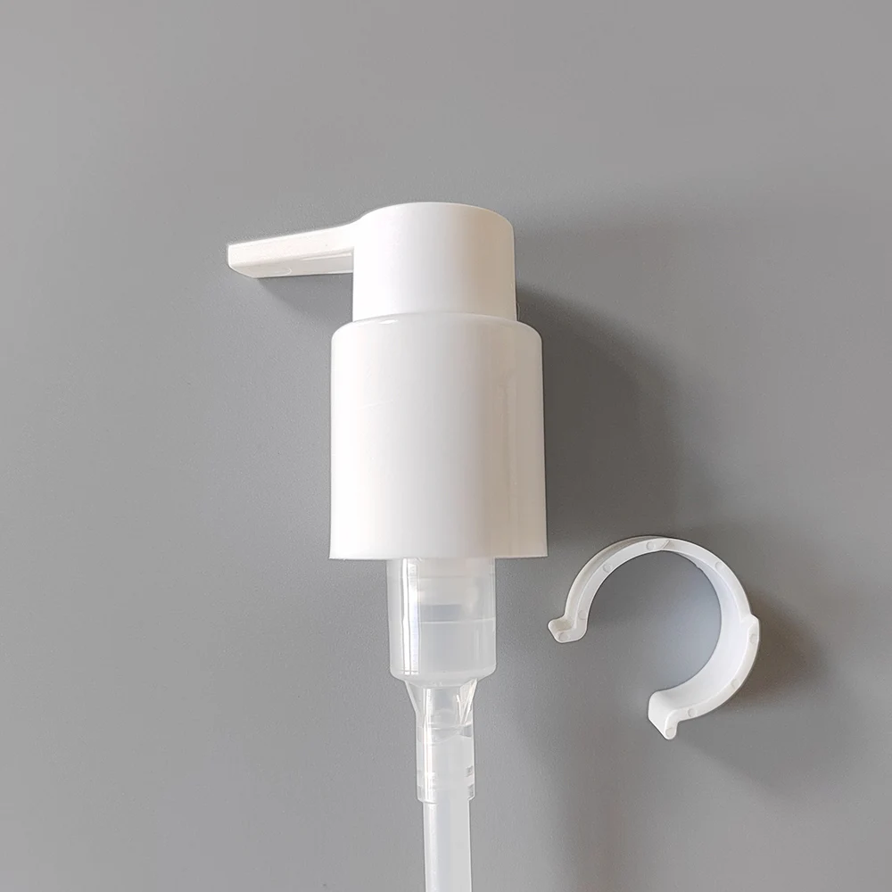 Factory Price 24/410 Short Nozzle Aluminum Plastic Cream Sprayer Cap For 120ml Plastic Bottle With Cream Pump