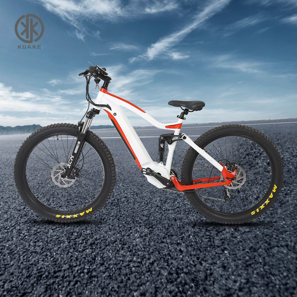  KAUKE ОЕМ дорожный фара для электровелосипеда в 48V 1000W Bafang mid G510 Электрический горный велосипед полный подвесной e