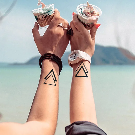 Custom Couple lovers unisex style long lasting 15 days funny designs mini ephemeral jaguar semi permanent tattoo