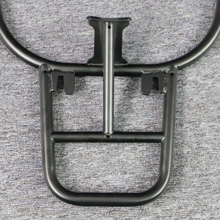 BORSKE Supplier Custom Vespa Cargo Shelf Storage Rack Rear Luggage Rack Scooter Tail Box Rack for Vespa GTS GTV parts