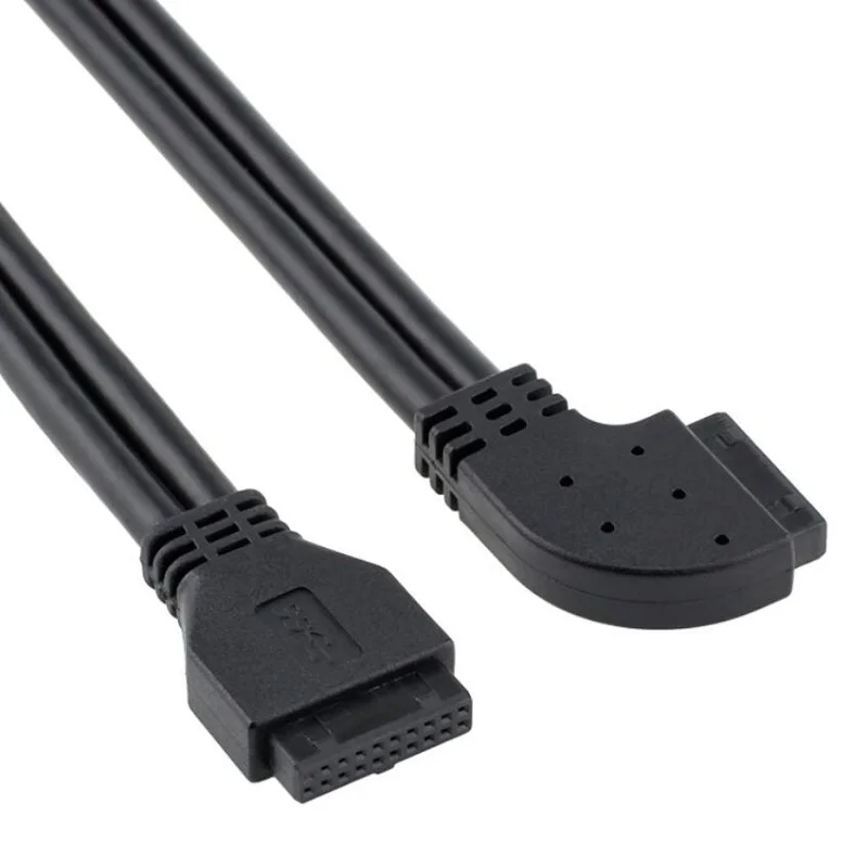 Left Right 90 Degree Angle USB 3.0 Female Cable