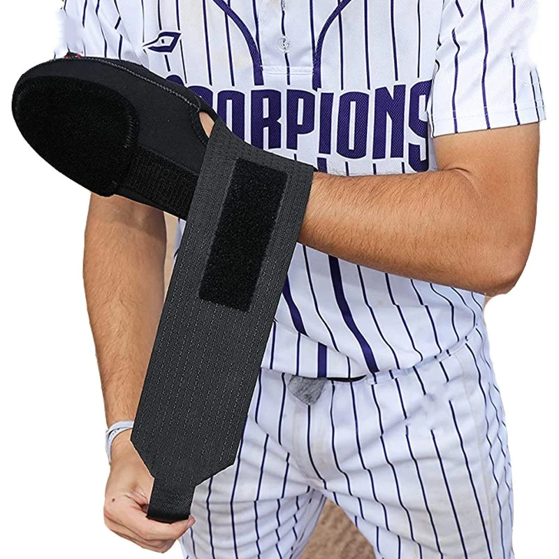 Adjustable Baseball Sliding Mitt Softball Protective Baseball Hand Guard with Elastic Compression Strap