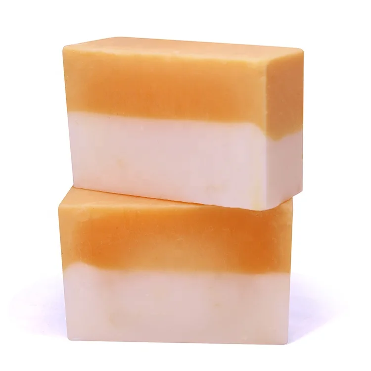 Natural Organic Skin Whitening Deep Cleansing Papaya Cold Process Kojic Acid Soap