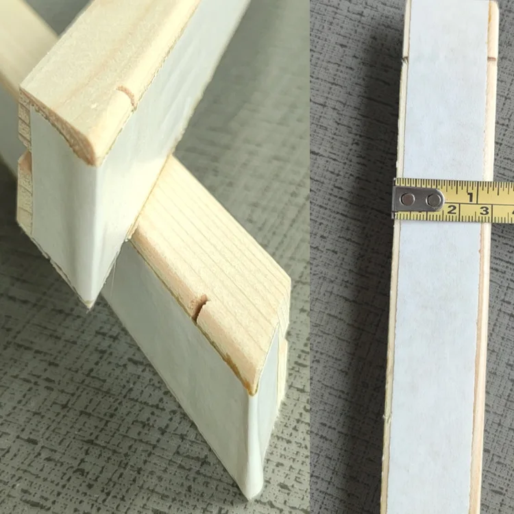  Wholesale Customized Stretcher Bars Solid Pine Wood Bulk Wooden Diy Frames for Canvas Printings portrait