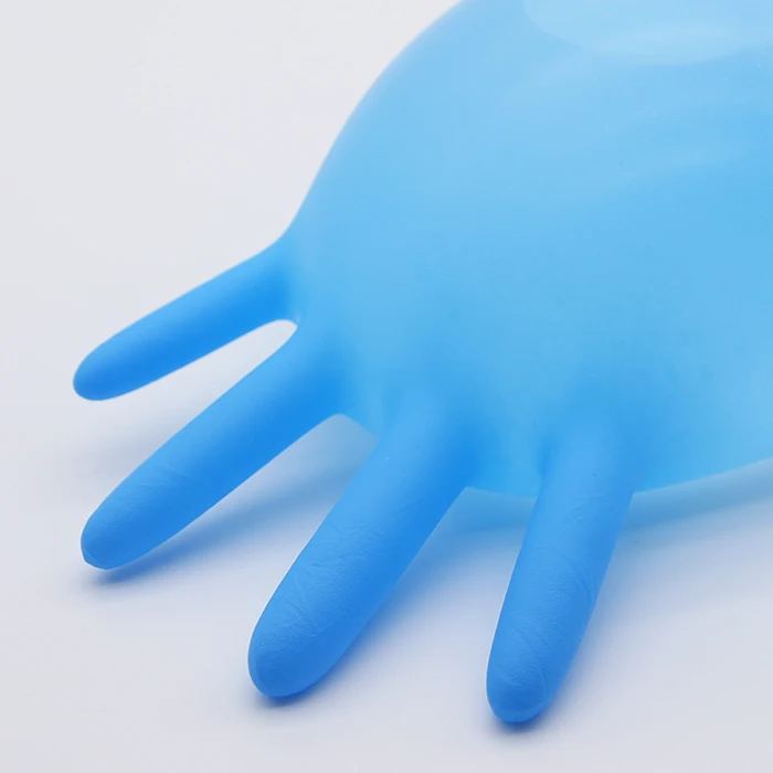 New Product Latex-Free Transparent Nitrile Gloves Mil
