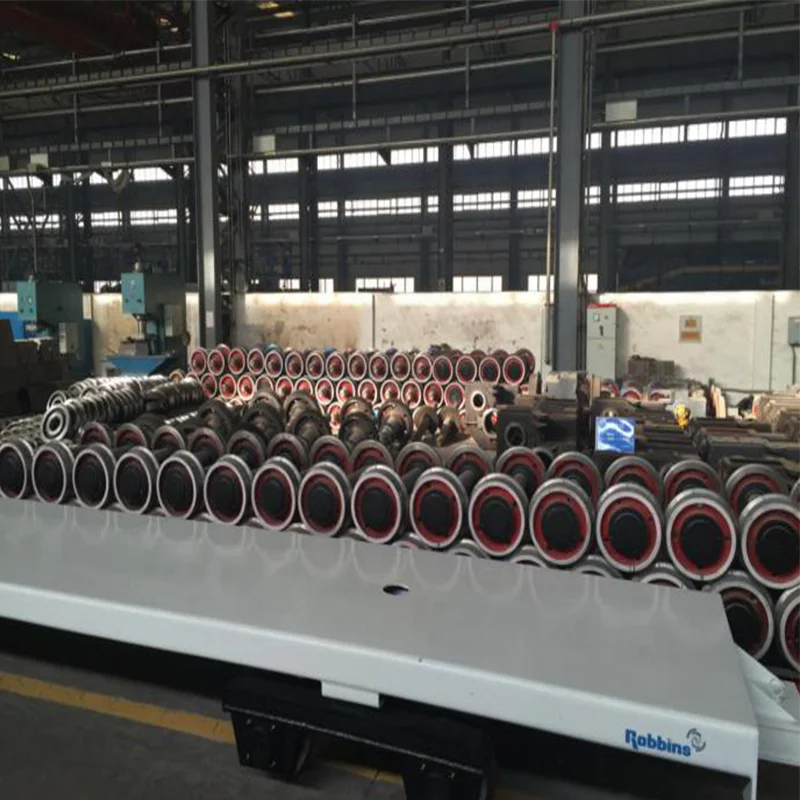 TimesPower Factory sale  Supporting vehicle of locomotive  Flat car railway wagon for TBM project