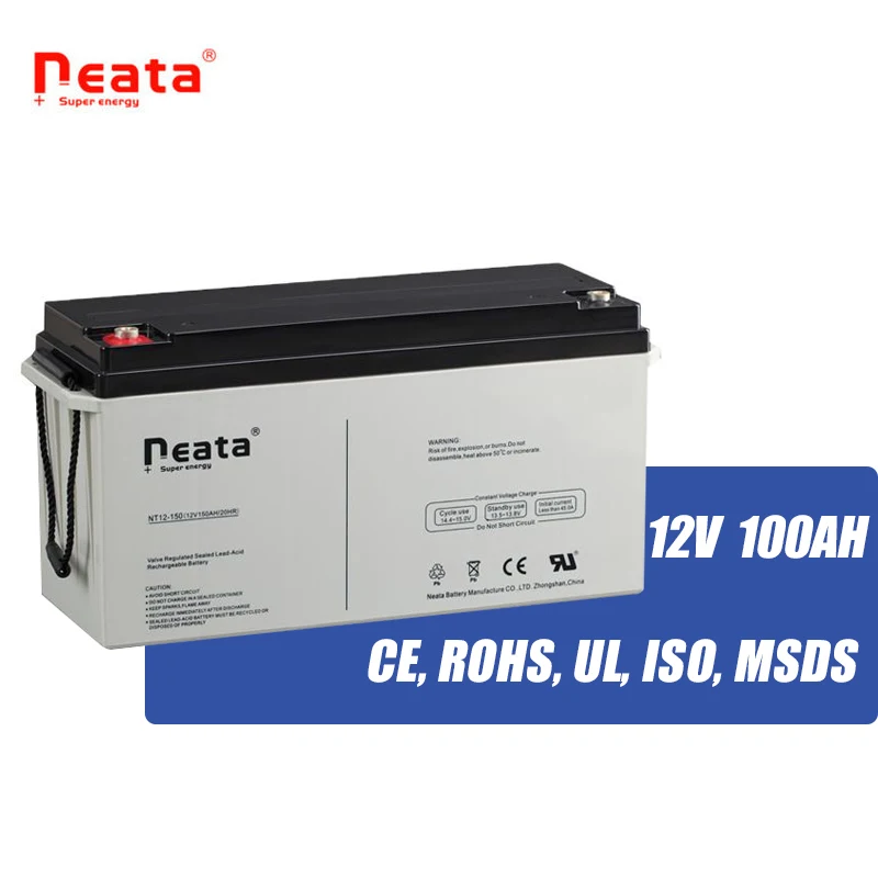 Solar System Light Electric Appliance Energy Saving 12v 150ah Solar Battery