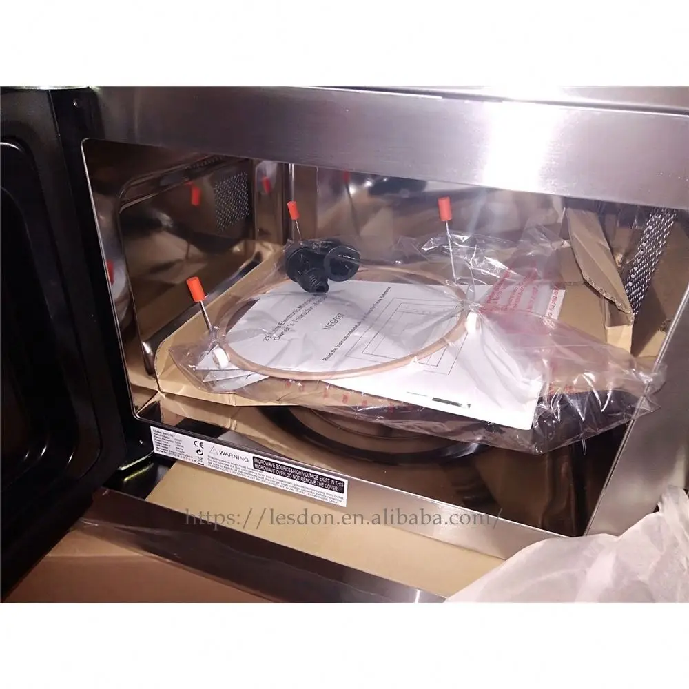 Household embedded microwave oven 20L stainless steel appearance electronic control