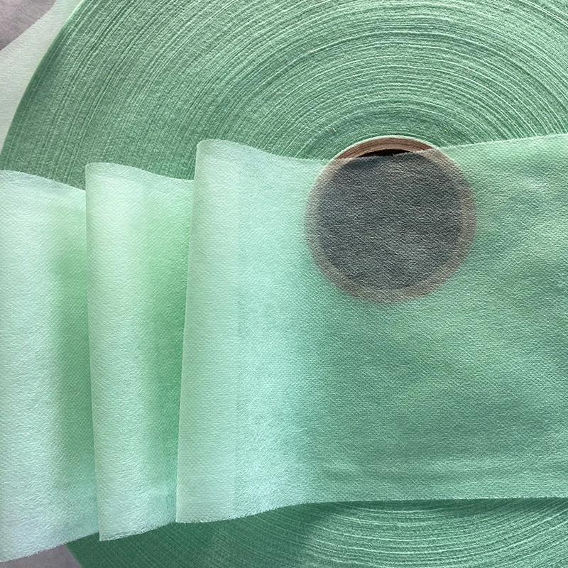 Washable Water Absorbing Non Skid Flammable Gossamer Dust-proof Perforated Bonding Negative Ion Nonwoven Fabric