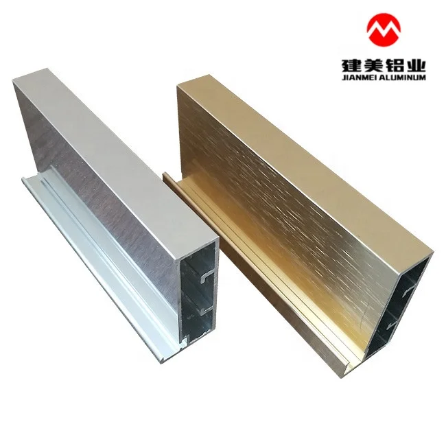 Shandong JIANMEI Aluminum Kitchen Cabinet Door Furniture Edge Handles