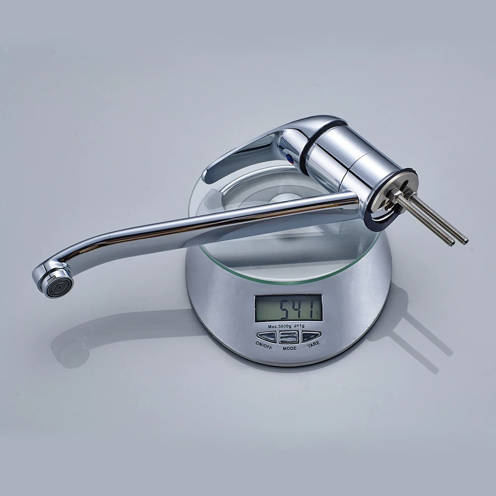 Face Basin Faucet Single Handle Durable Faucet Washbasin Chrome Faucet Basin Mixer