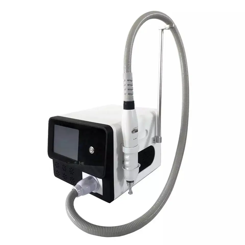 Mini Q Switch Nd yag laser machine for color tattoo remove pigmentation