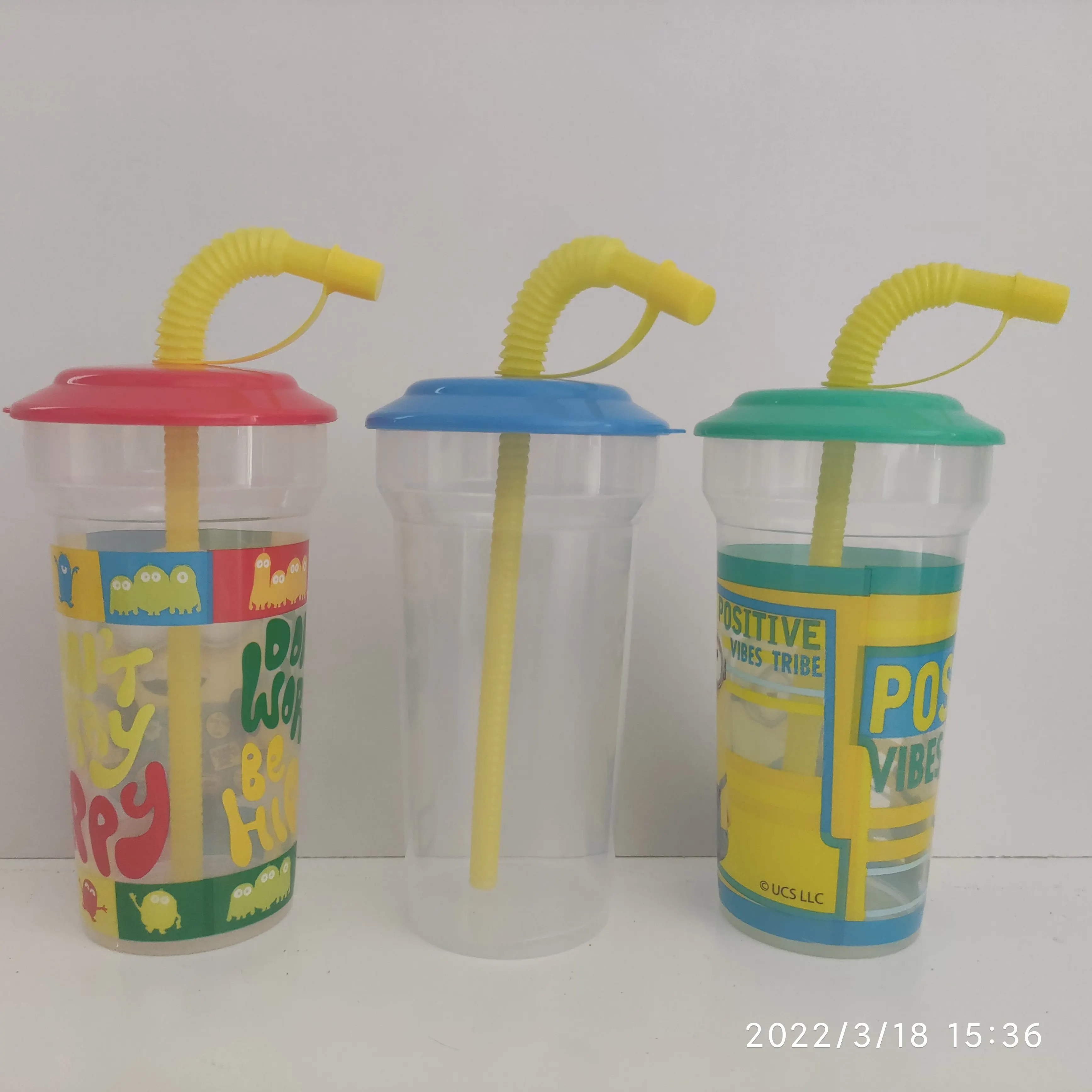 11 oz 300ml plastic water  cup for child kids 16oz 450 ml pp polypropylene cheap plastic water  cup with straw and lid for adult