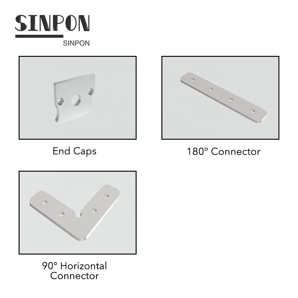 ALU3351 32.7mm * 51mm Led Aluminum Profile