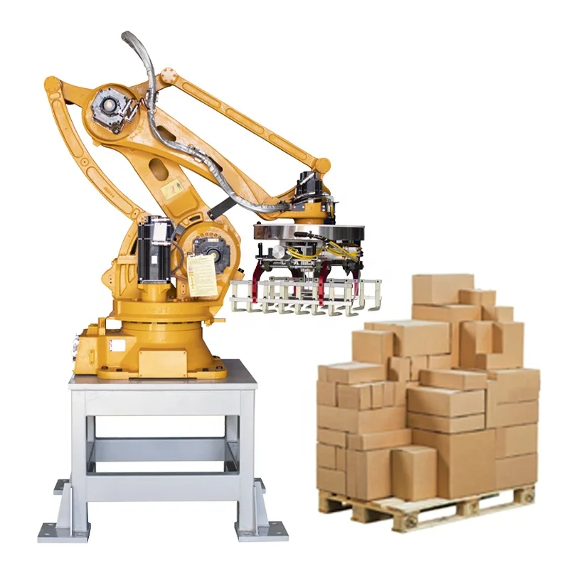 China Factory Competitive Wholesale Cheap Hot Sales Customized Automatic Robot Palletizer Machine For Rice Bag