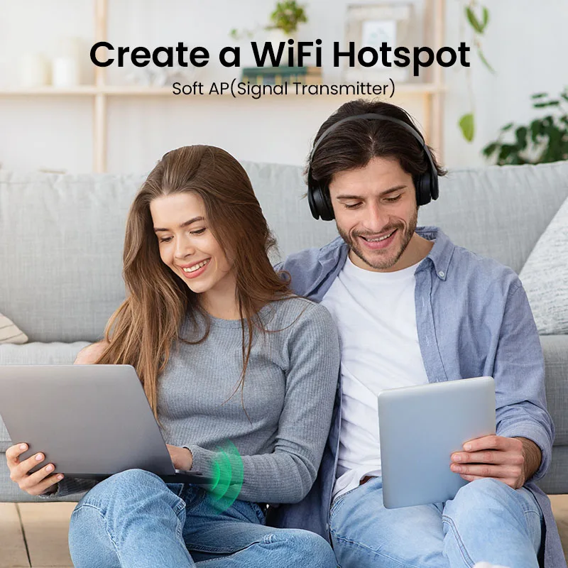  Wi-Fi адаптер Ugreen 650 Мбит/с USB 2 4/5