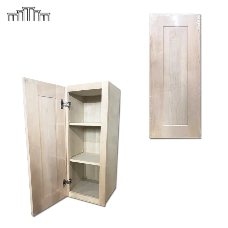 Производитель Cabinetry, оптовая продажа, незаконченные деревянные Однодверные кухонные настенные шкафы с мягким ЗАКРЫТЫМ ШАРНИРОМ DTC