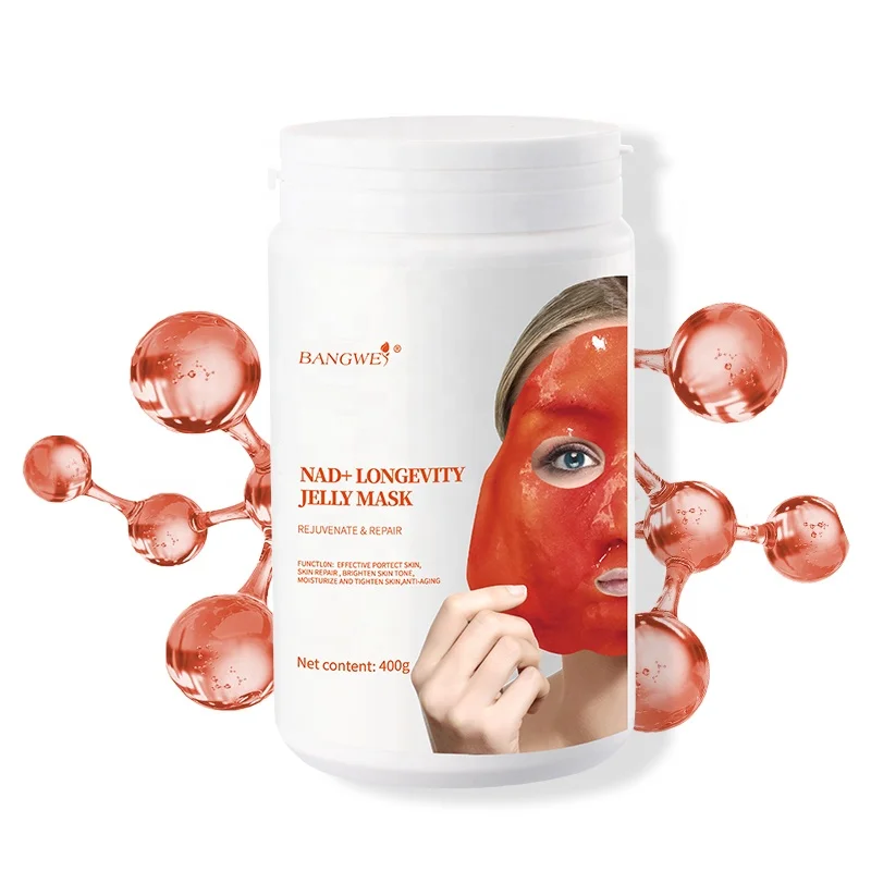 BANGWEI OEM private Label Custom Organic Natural Whitening Jelly Peel Off Face & Body Mask Crystal Facial Jelly Mask Powder