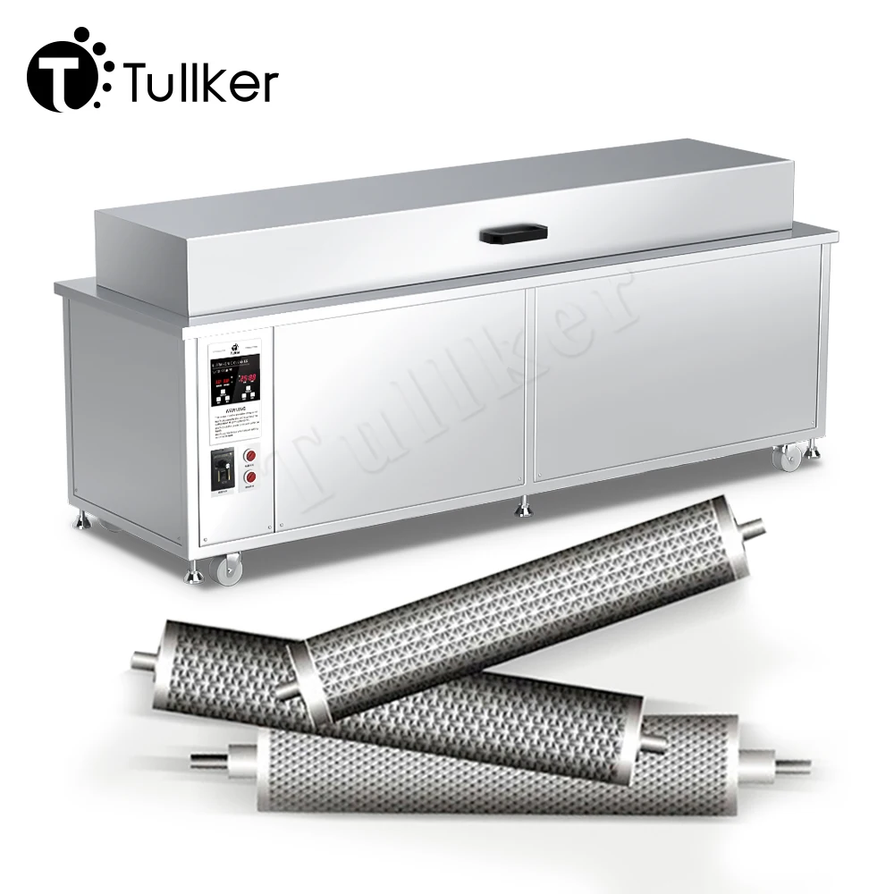 Tullker Anilox Roller Rolling Roll Flexo Ceramic Printing Machine Printer 40kHz 80kHz Industrial Ultrasonic Cleaner