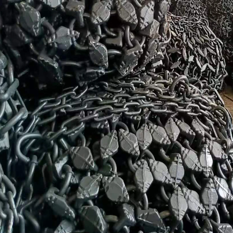 24X12-12 18.00-25 32X14.5-15 reinforced tire protection chain for loader