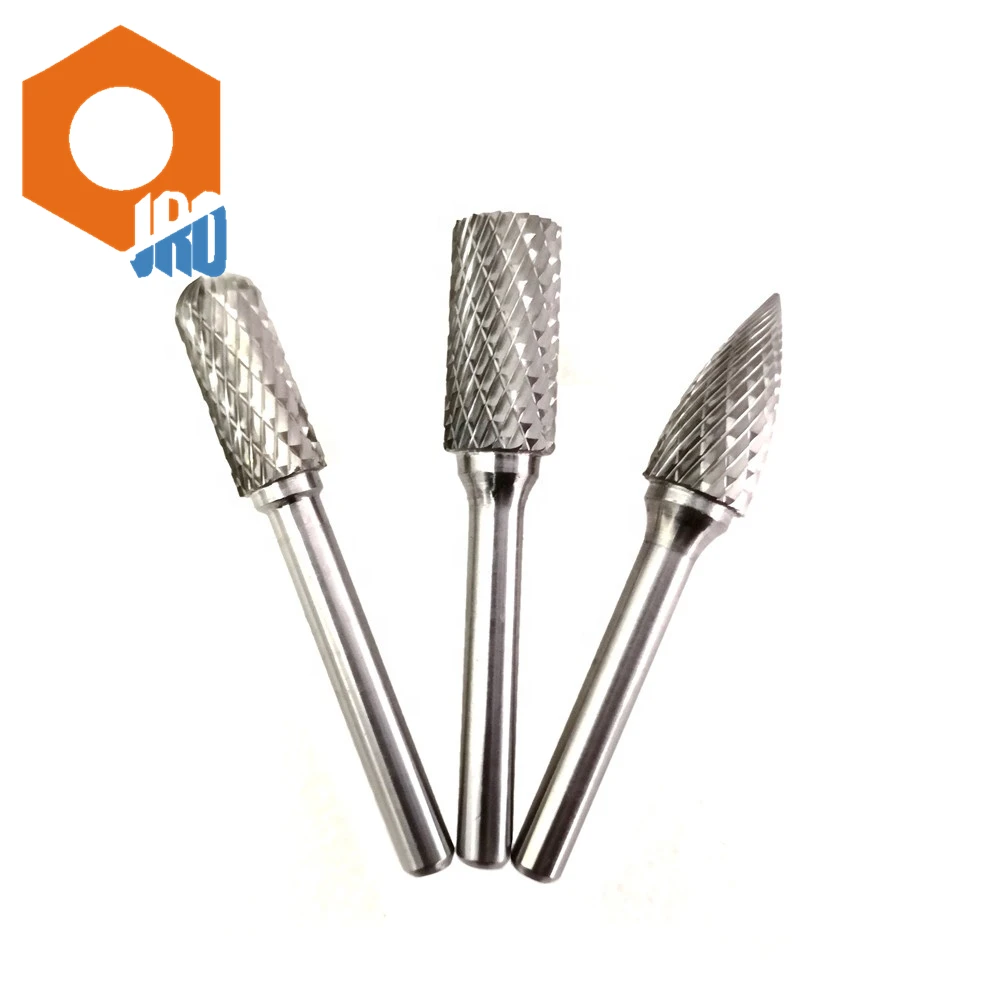 Набор сверл, комплект из 10 насадок из карбида вольфрама с длинным хвостовиком 1/4 дюйма