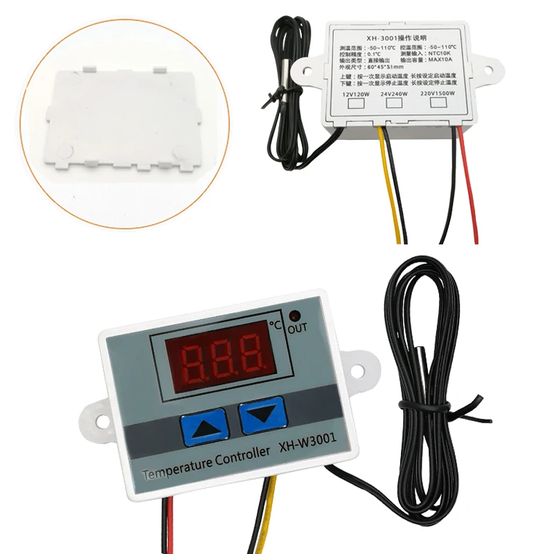 
XH-W3001 110-220V Digital Temperature Controller and Humidity Controller Thermostat 