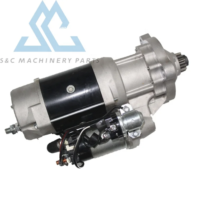 DE12 DE12TIS Starter Motor 24V 6.0KW 11T 65.26201-7070D 300516-00055 For Doosan DH370 DH420