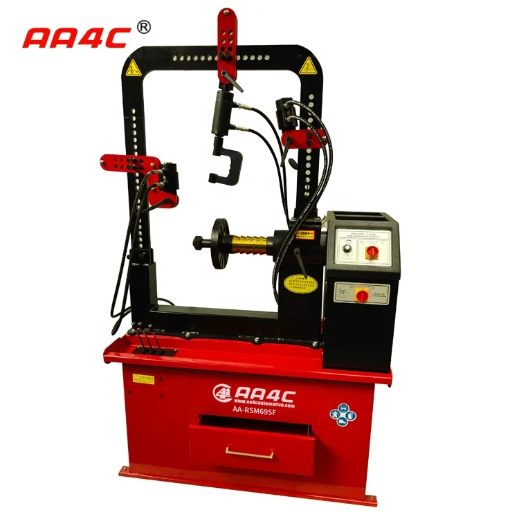 AA4C 26 inches  full automatic Rim straightening machine without lathe 3 cylinders full teeth AA-RSM695F