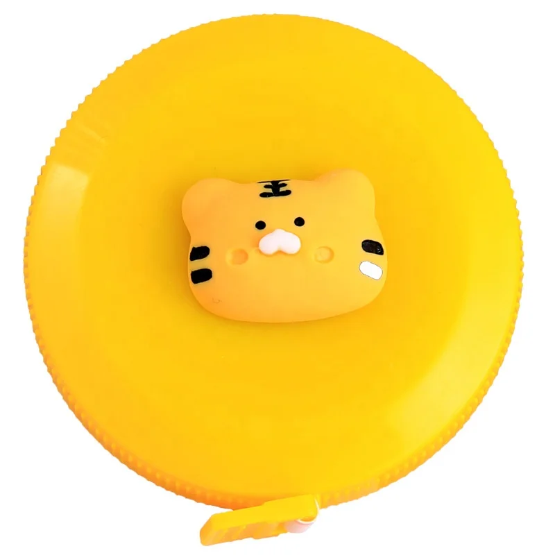 Mskwee Новое поступление мини маленькая мультяшная измерительная лента портативная 1 5 м мягкая линейка телескопическая