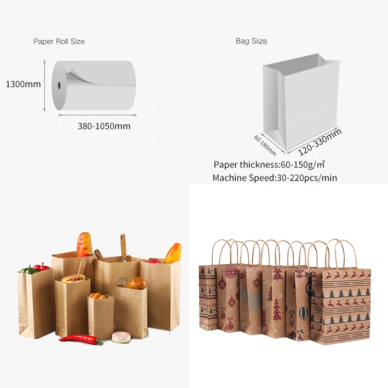 RZFD-450B Automatic counting packaging vegetable packing equipment for making paper bags