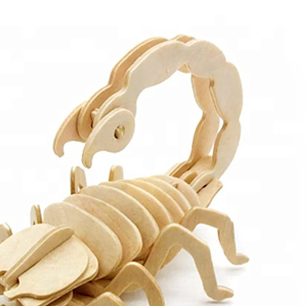 3D пазл для ребенка дробилка Скорпион Хэллоуина подарок мышь многоножка паук змея Хэллоуин хитрые страшные насекомые